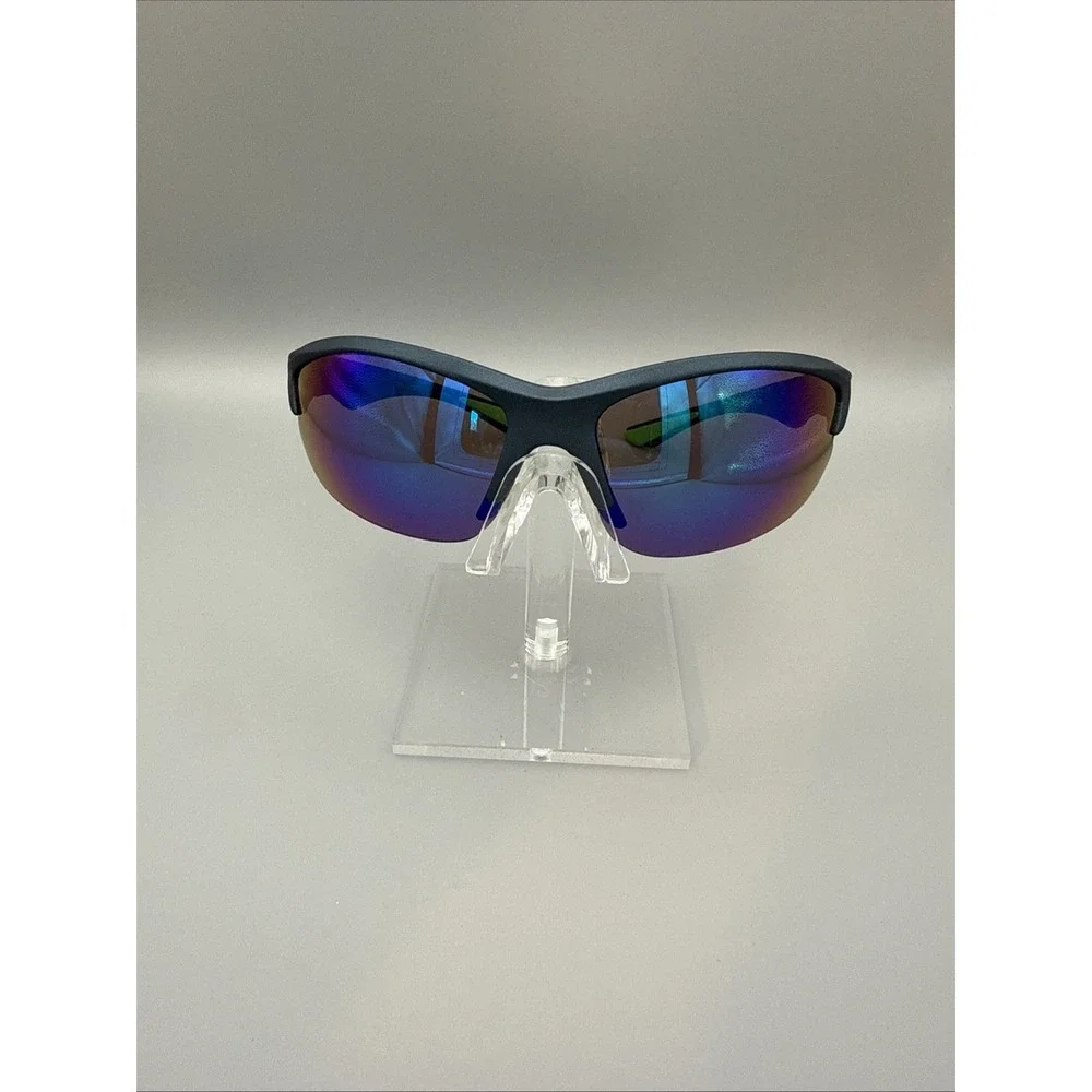 Piranha Authentic NEW SportWrap FlexTemple Sunglasses Semi Frameless Black/Green